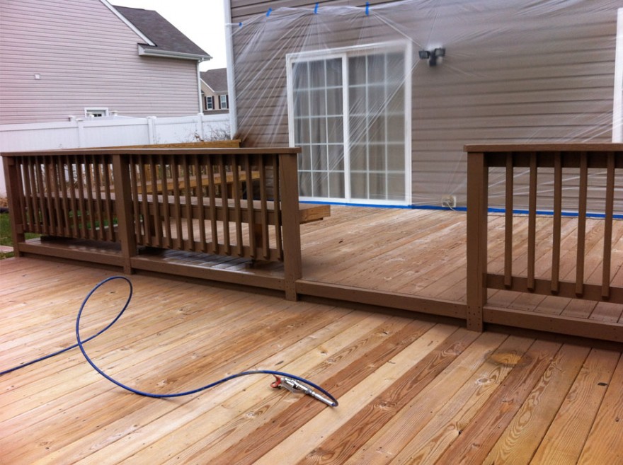 Deck Staining & Sealing Tidewater Painting Residential & Commercial