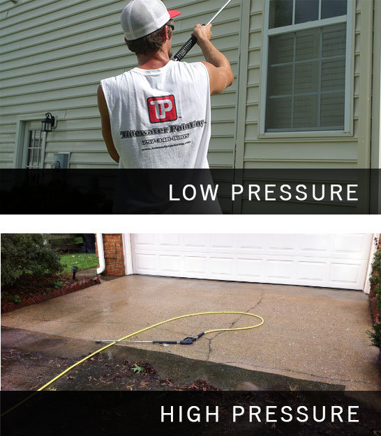 Low Pressure Siding Wash