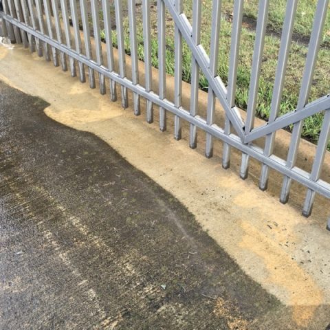 Walkway Pressure Washing Before & After